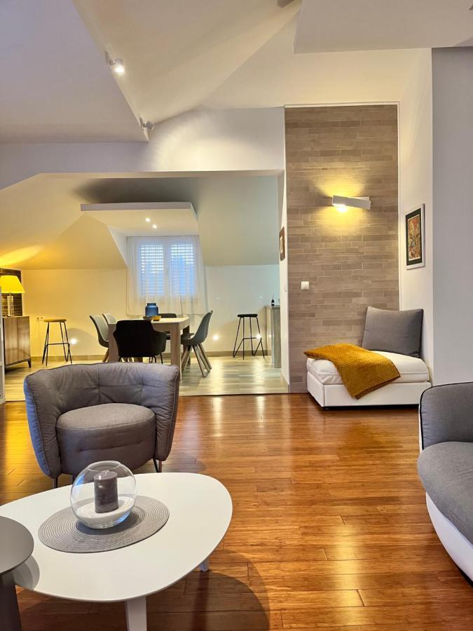 Sky - Beautiful Rooftop Apartment With Shared Pool سبليت المظهر الخارجي الصورة